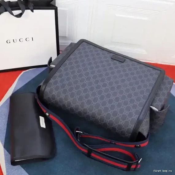 First bag ru GG GUCCI diaper bag Supreme 0508